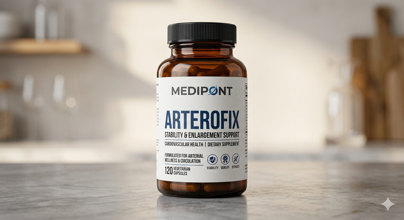 Arterofix természetes étrend-kiegészítő – természetes növényi komplex az erek egészségéért